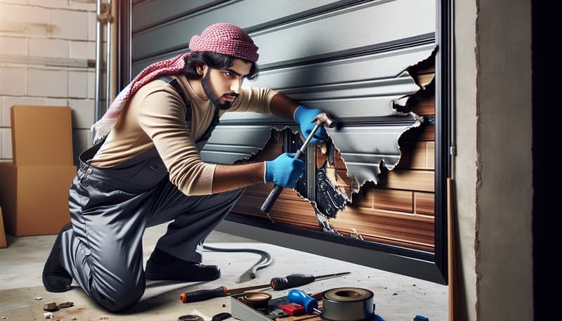 Garage Door Panel Replacement service in East Greenwich