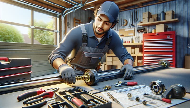 Garage Door Roller Replacement service in Exeter