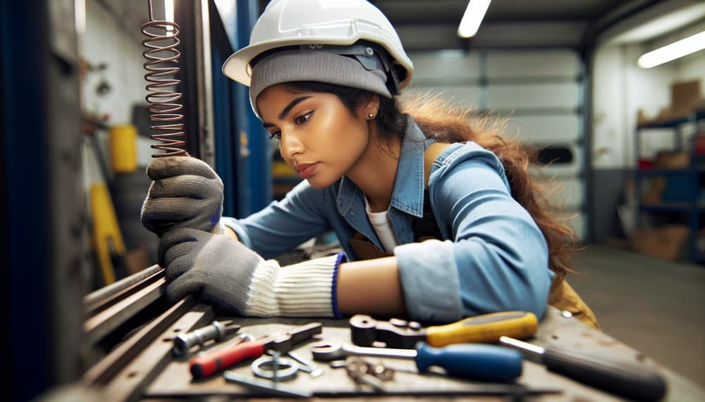 Our professional emergency garage door repair process