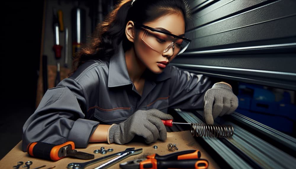 Our professional garage door panel replacement process